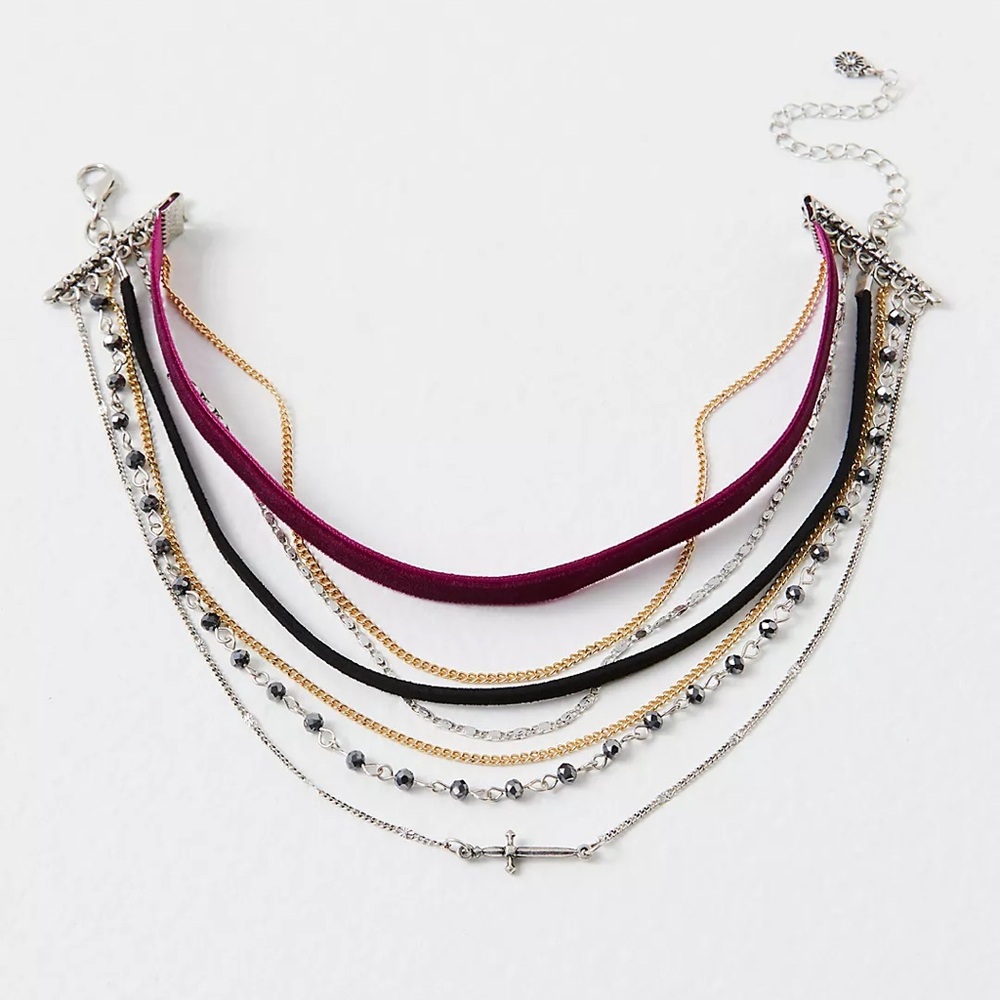 Free People Wonderful Life Necklace-New - Picture 2 of 6